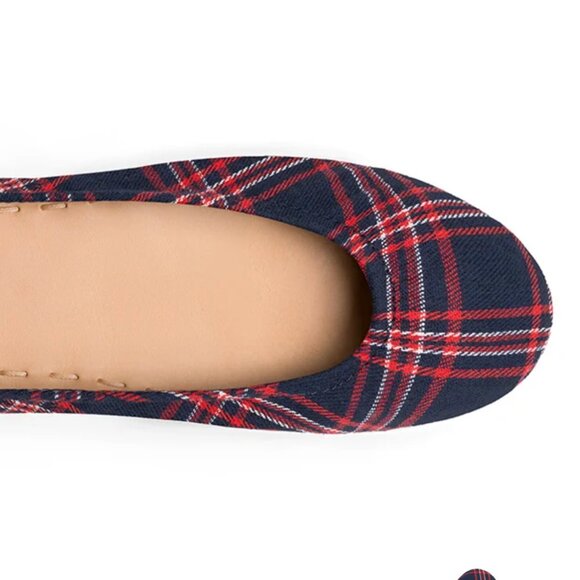 Tieks Heritage Plaid Sz 11 with Box and flower! - Picture 2 of 8